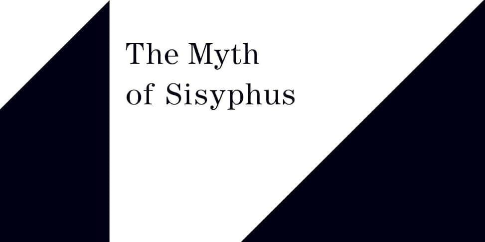 The Myth of Sisyphus by Albert Camus Book Cover