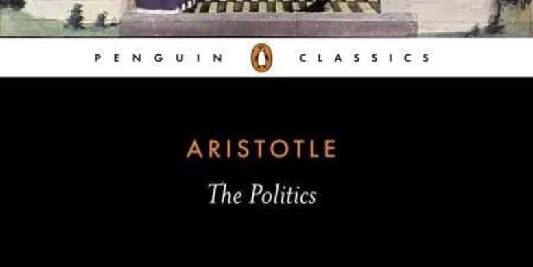 The Politics by Aristotle book cover