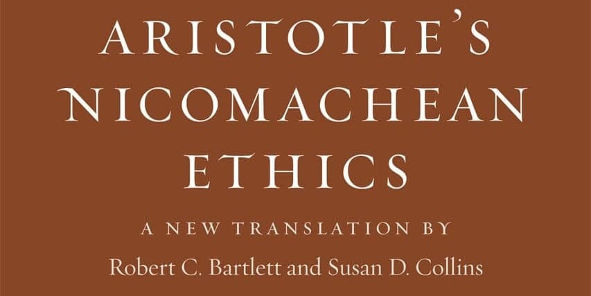 The Nicomachean Ethics by Aristotle Book Cover