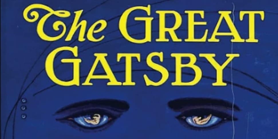 The Great Gatsby by F. Scott Fitzgerald Book Cover