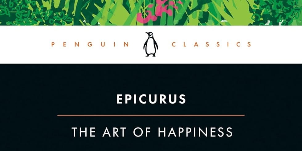 The Art of Happiness by Epicurus Book Cover