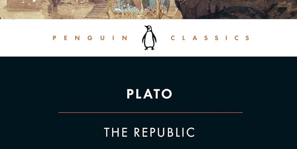 The Republic by Plato Book Cover