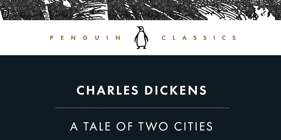 A Tale of Two Cities by Charles Dickens Book Cover