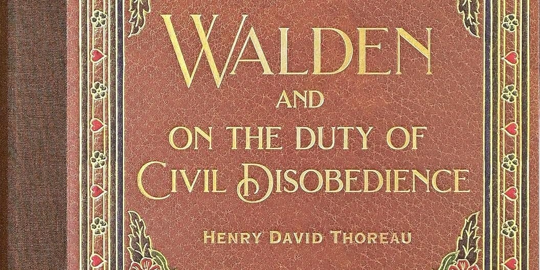 Walden by Henry David Thoreau Book Cover