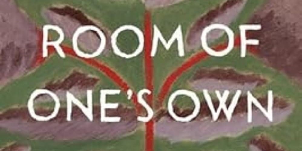 A Room of One’s Own by Virginia Woolf Book Cover