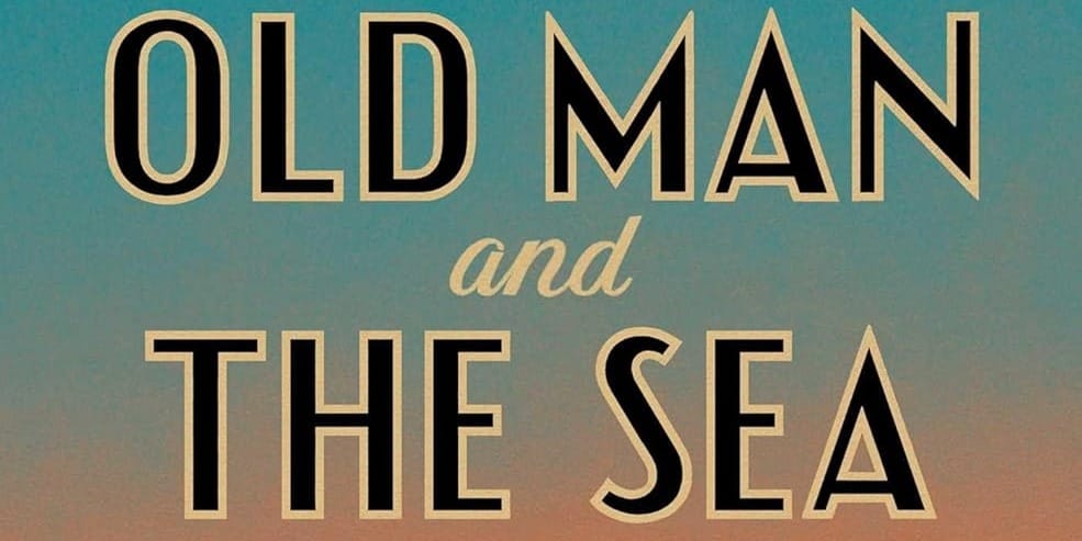 The Old Man and the Sea by Ernest Hemingway Book Cover