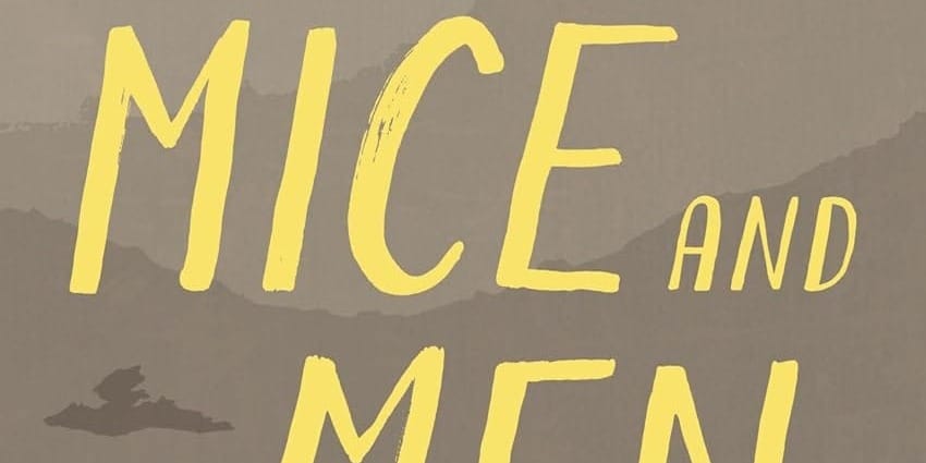 Of Mice and Men by John Steinbeck Book Cover