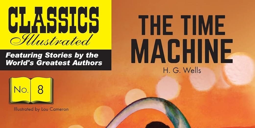 The Time Machine by H.G. Wells Book Cover