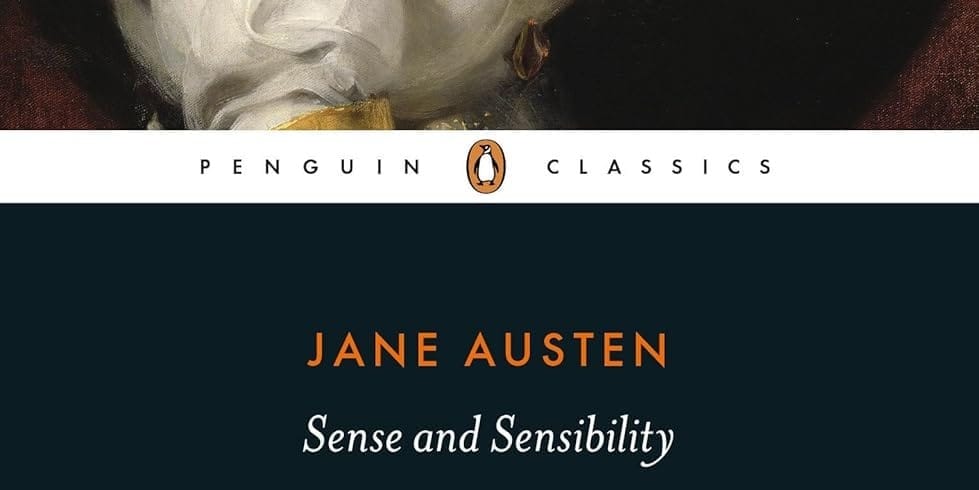 Sense and Sensibility by Jane Austen Book Cover