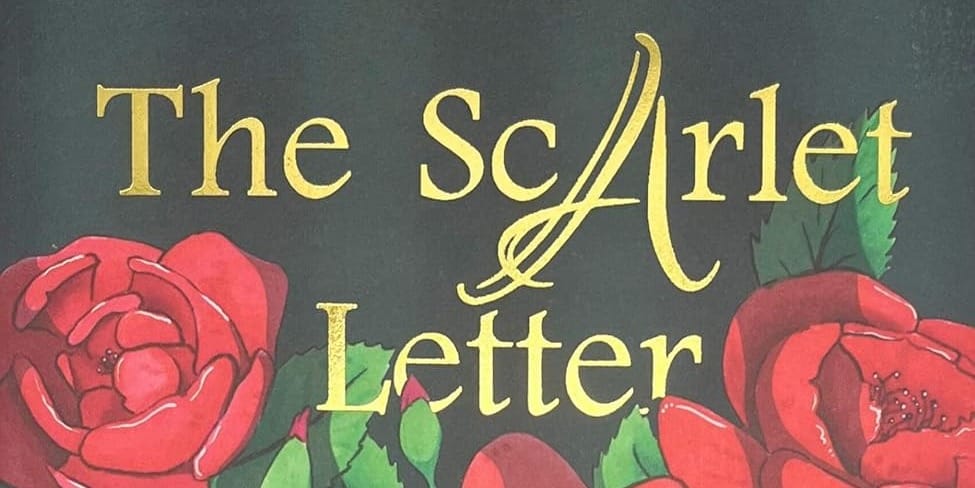 The Scarlet Letter by Nathaniel Hawthorne Book Cover