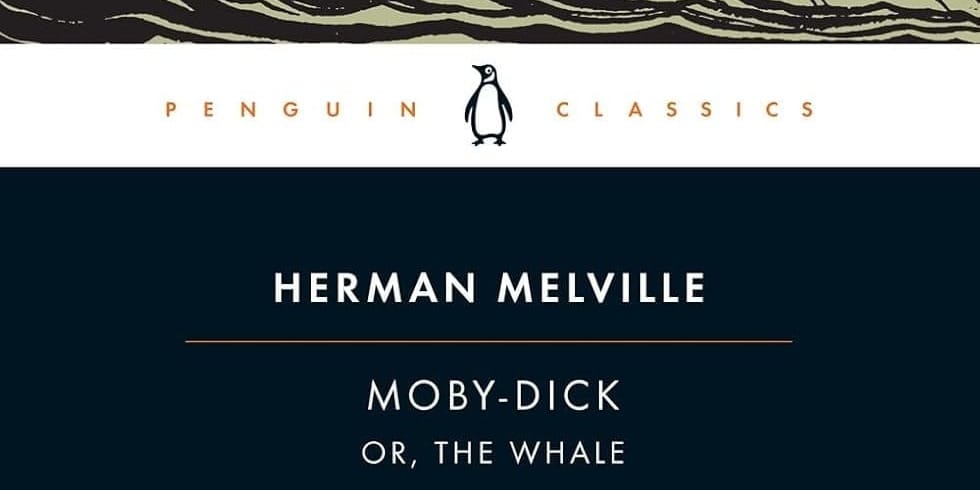 Moby-Dick by Herman Melville Book Cover